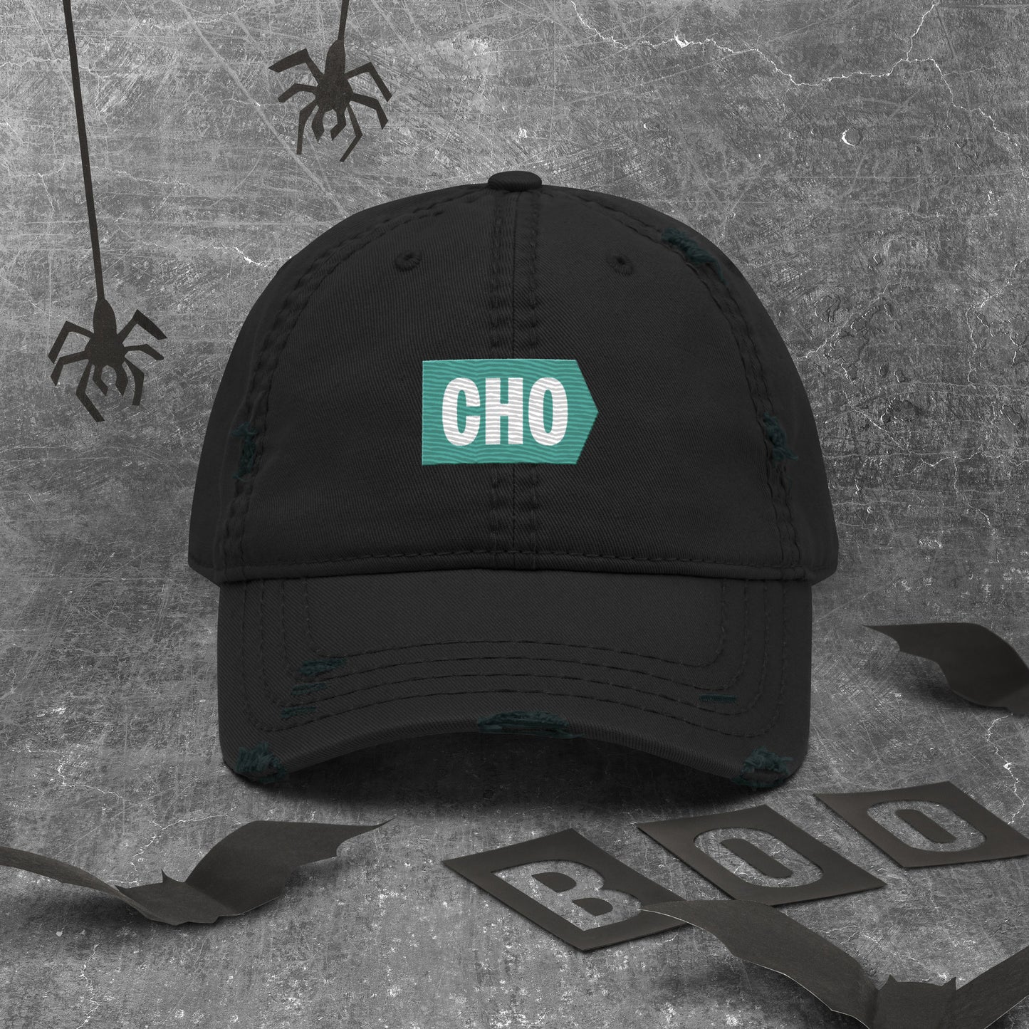 CHO - Distressed Dad Hat